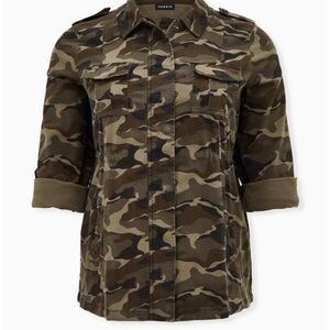 Camo Twill Anorak